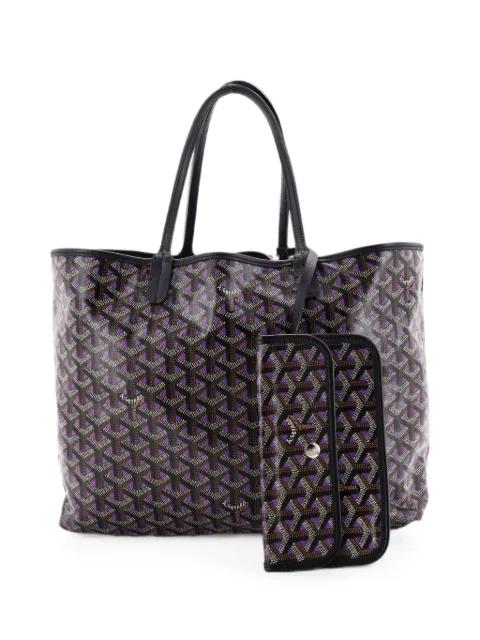 Saint Louis Claire Voie Coated Canvas PM tote bag by GOYARD 