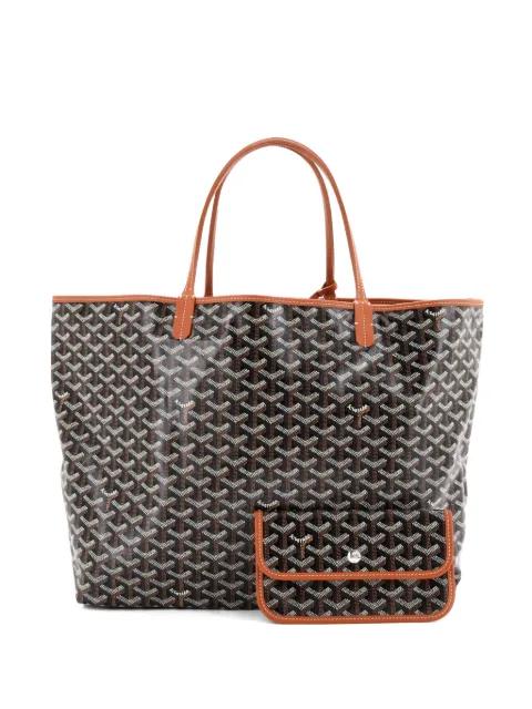 Saint Louis Reversible Coated Canvas and Printed Canvas GM tote bag by GOYARD 