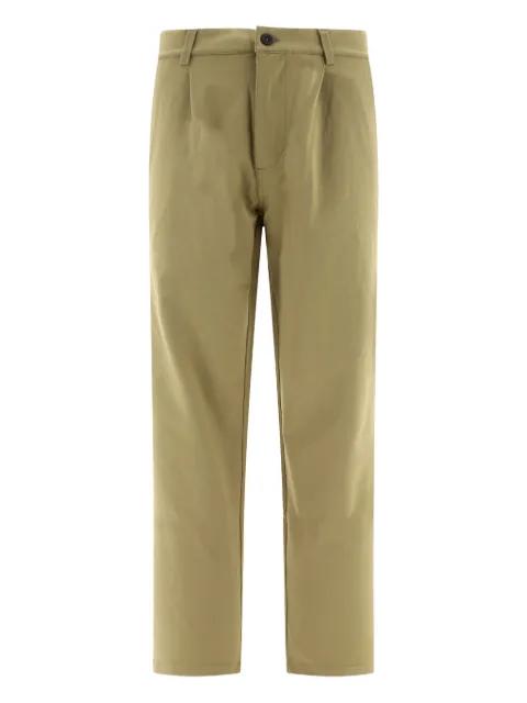 pleated-front trousers by GR10K
