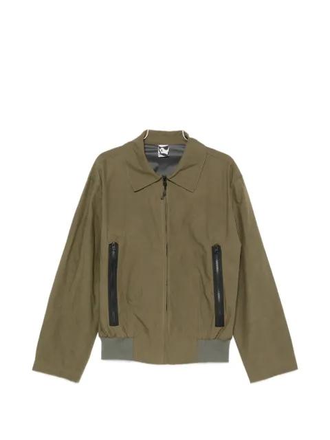 waxed collared jacket by GR10K