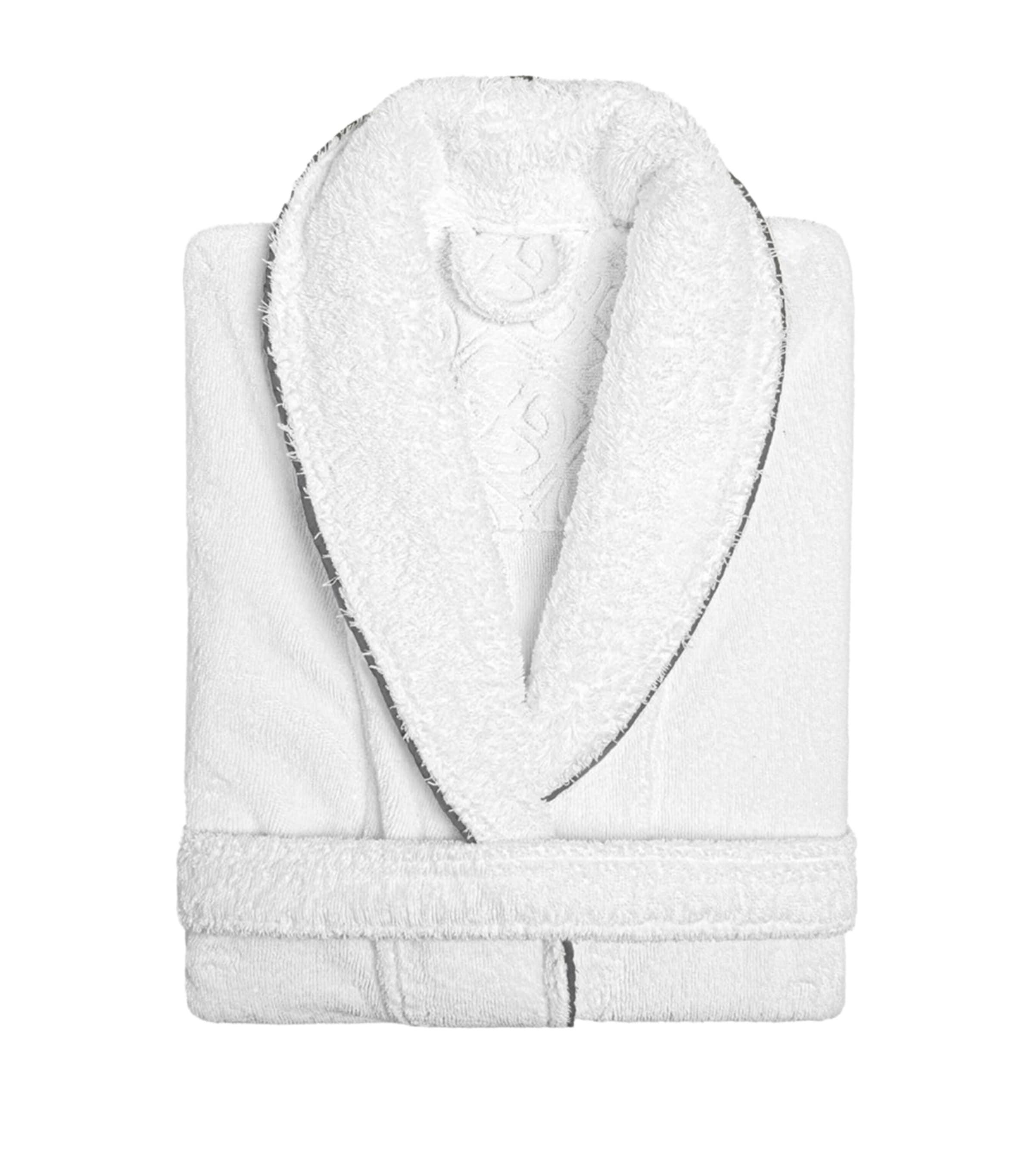 GRACCIOZA Cotton Portobello Bathrobe (Large/Extra Large) by GRACCIOZA