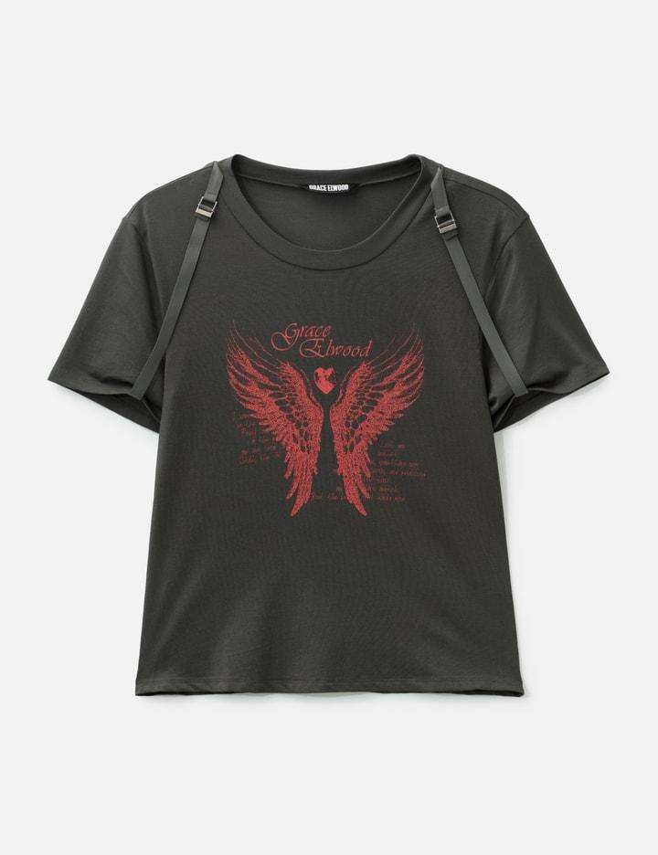 Grace Elwood Turned-Up Sleeve Tee by GRACE ELWOOD