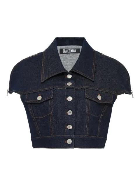 denim top by GRACE ELWOOD