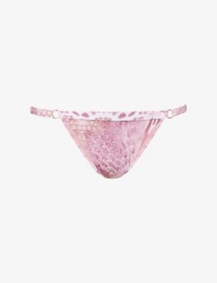 Tora Gold Palm Bikini Bot by GRACEJACOB