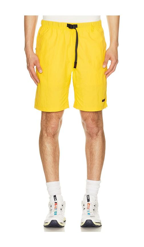 Gramicci Nylon Packable G-Short in Yellow by GRAMICCI