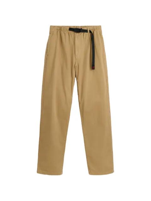 belted cotton trousers by GRAMICCI