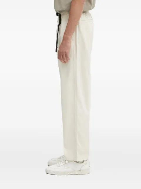 belted elasticated-waist trousers by GRAMICCI