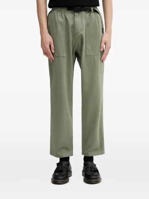 belted patch-pocket trousers by GRAMICCI
