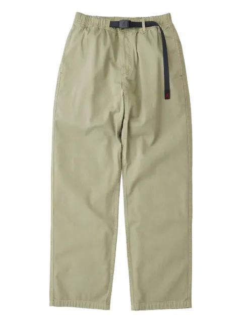 belted performance trousers by GRAMICCI