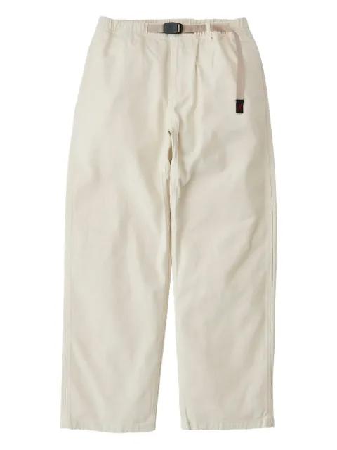 belted-waist performance trousers by GRAMICCI
