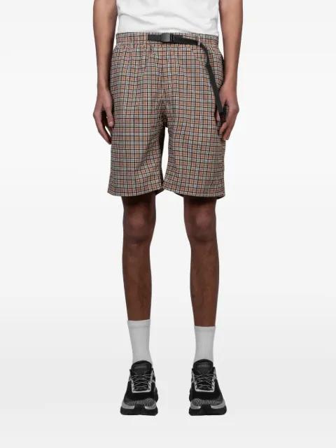 checked belt shorts by GRAMICCI