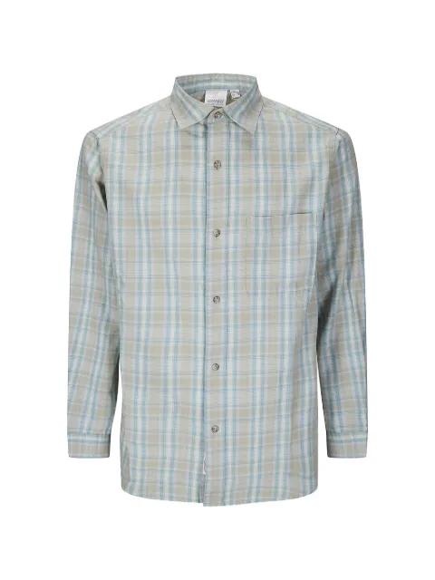 checked buttoned shirt by GRAMICCI