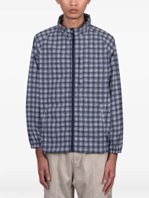 checked zip jacket by GRAMICCI