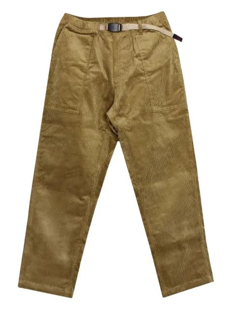 corduroy tapered trousers by GRAMICCI