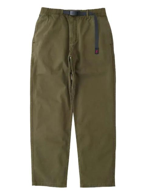elasticated-waist buckle trousers by GRAMICCI