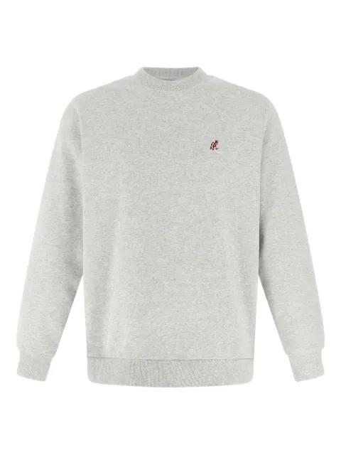embroidered crew-neck sweatshirt by GRAMICCI