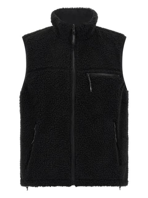 fleece zip-fastening vest by GRAMICCI fleece zip-fastening vest by GRAMICCI