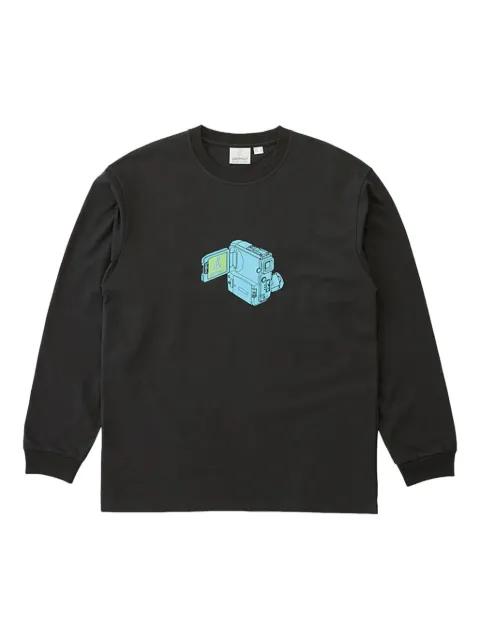 graphic-print long-sleeve T-shirt by GRAMICCI