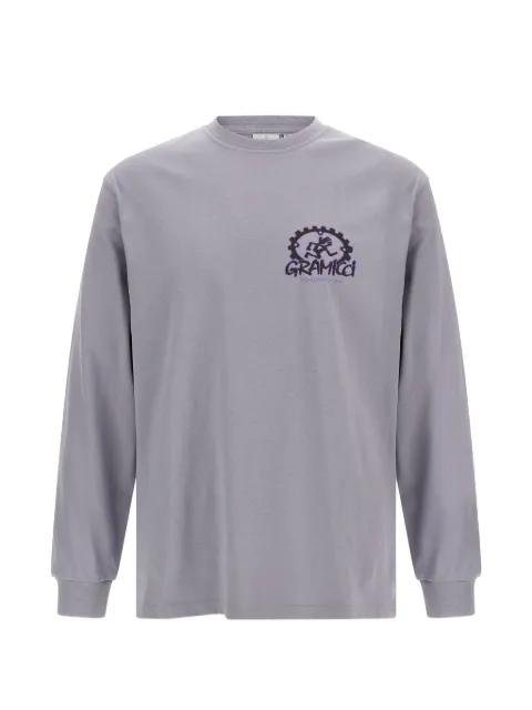 logo-print long-sleeve sweatshirt by GRAMICCI