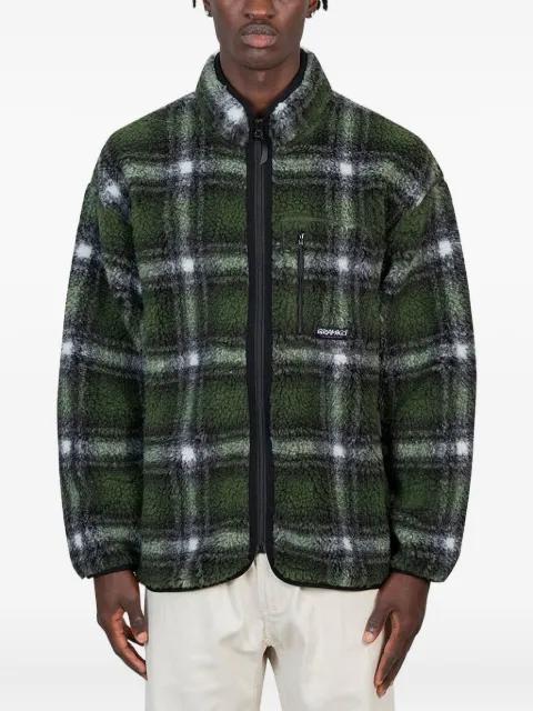 plaid fleece jacket by GRAMICCI