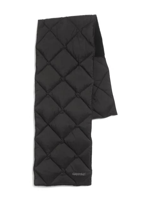 quilted down scarf by GRAMICCI