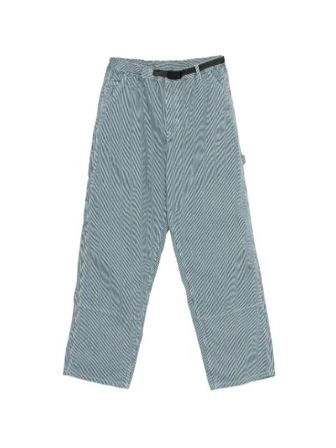 striped belted trousers by GRAMICCI