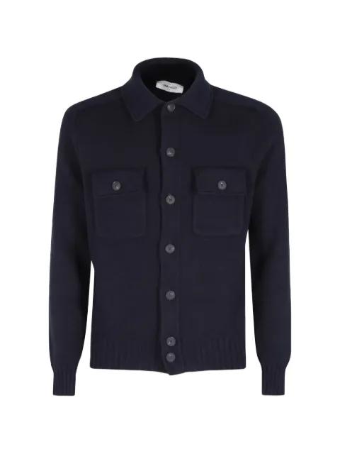 button-up knitted cardigan by GRAN SASSO