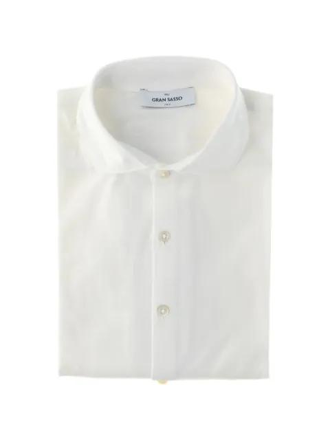 buttoned cotton shirt by GRAN SASSO