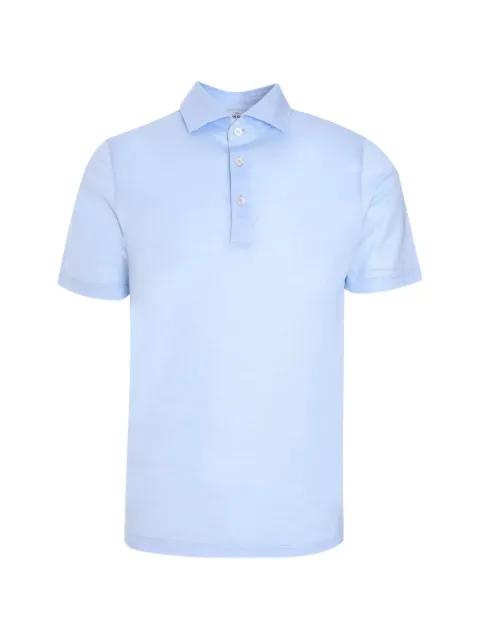 buttoned short-sleeve polo shirt by GRAN SASSO