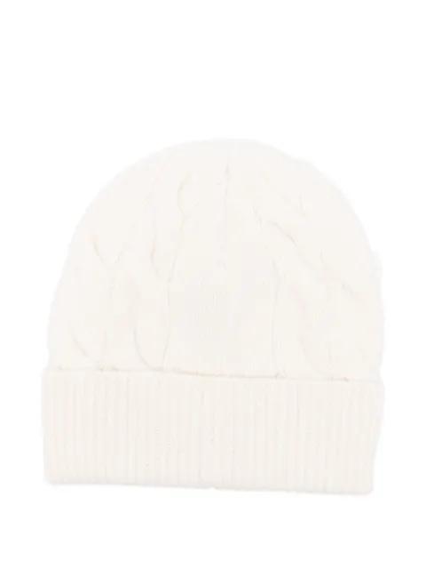 cable-knit beanie by GRAN SASSO