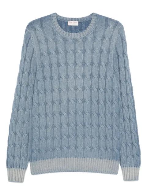 cable-knit sweater by GRAN SASSO
