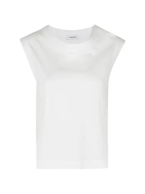 cap-sleeve T-shirt by GRAN SASSO