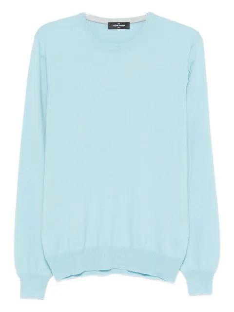 crew-neck cashmere sweater by GRAN SASSO