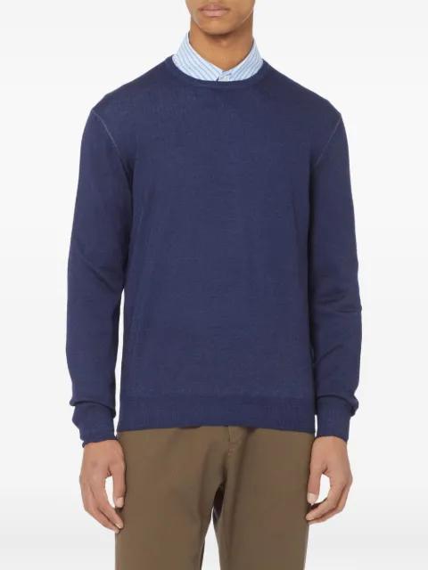 crew-neck cotton sweater by GRAN SASSO