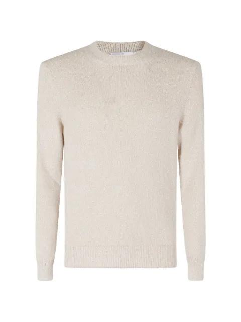 crew-neck ribbed-trim sweater by GRAN SASSO