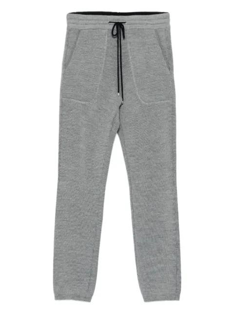 drawstring track pants by GRAN SASSO