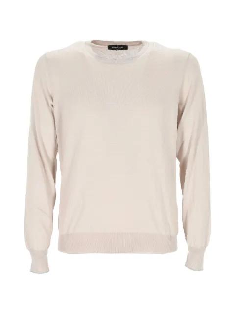 fine-knit crew-neck jumper by GRAN SASSO