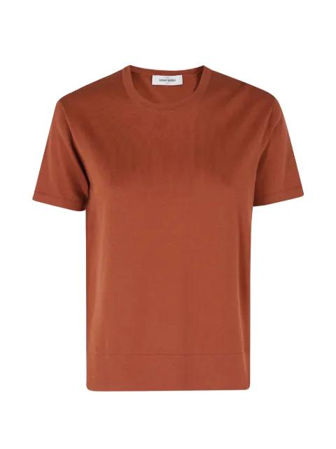 fine-knit short-sleeve T-shirt by GRAN SASSO