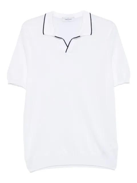 knitted-collar polo T-shirt by GRAN SASSO