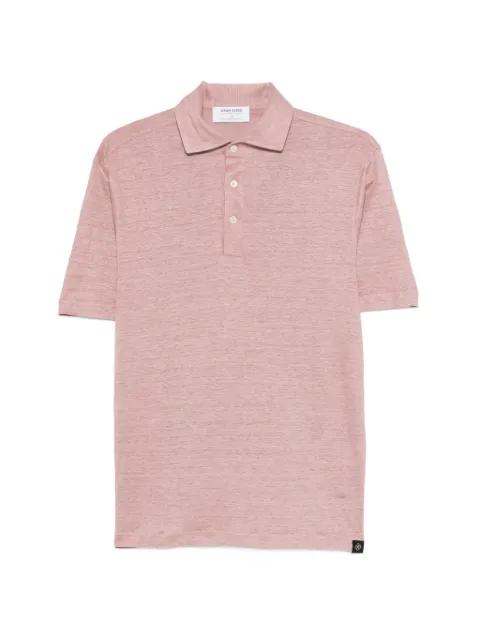 logo-patch polo shirt by GRAN SASSO