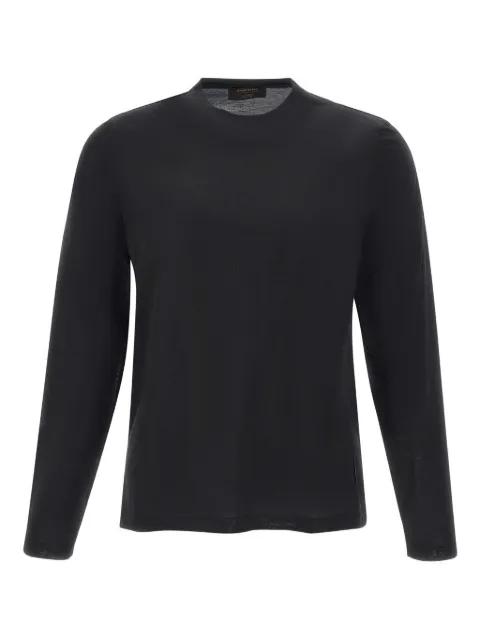 long-sleeve crew-neck sweater by GRAN SASSO