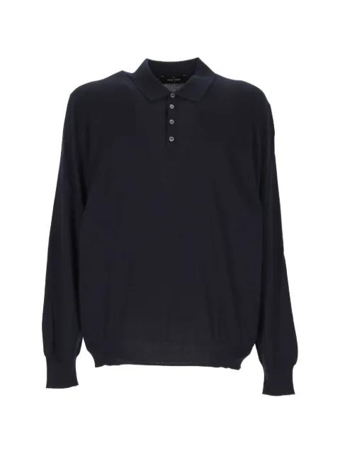 long-sleeved polo shirt by GRAN SASSO