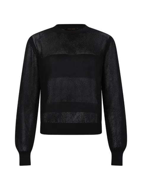 open knit sweater by GRAN SASSO