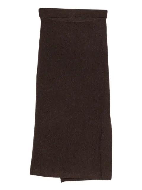 panelled midi skirt by GRAN SASSO