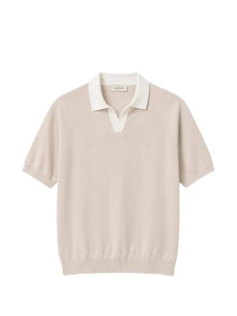 raglan-sleeve polo shirt by GRAN SASSO