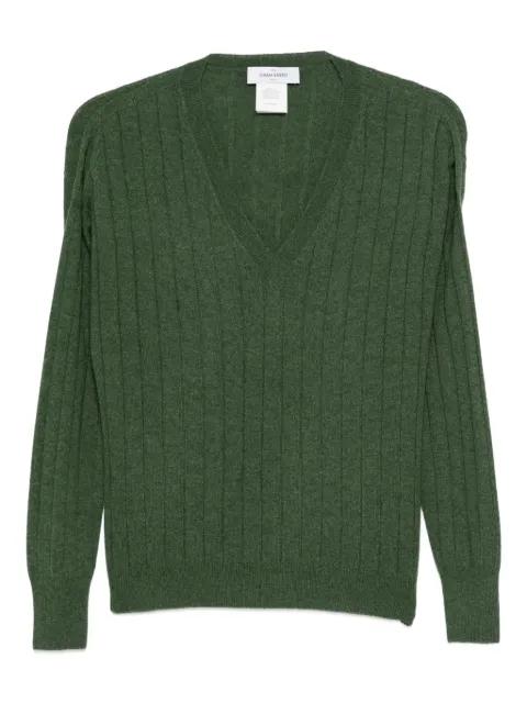 ribbed V-neck sweater by GRAN SASSO