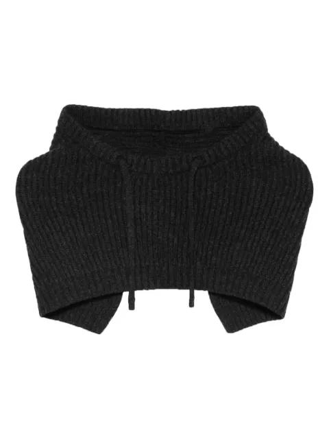 ribbed balaclava by GRAN SASSO