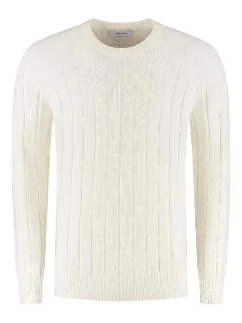 ribbed crew-neck sweater by GRAN SASSO