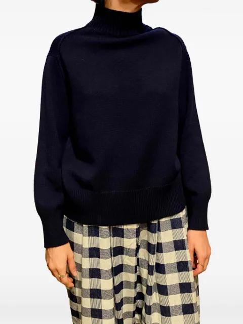 ribbed-knit high-neck sweater by GRAN SASSO