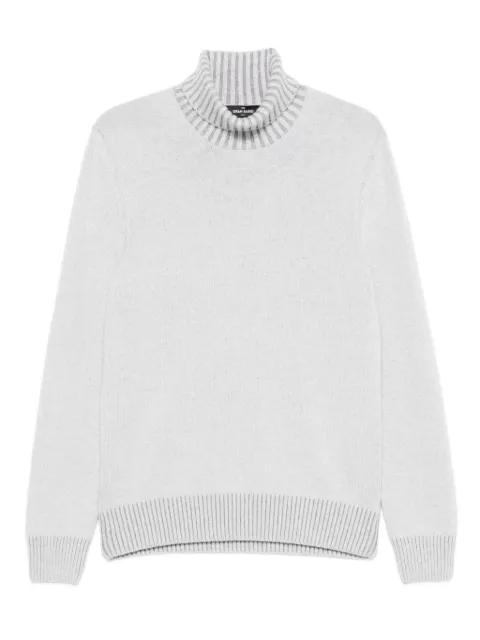 ribbed-knit turtleneck sweater by GRAN SASSO